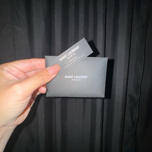 SAINT LAURENT MINI LOU CROSSBODY in ROUGE EROS - Picture 7 of 8